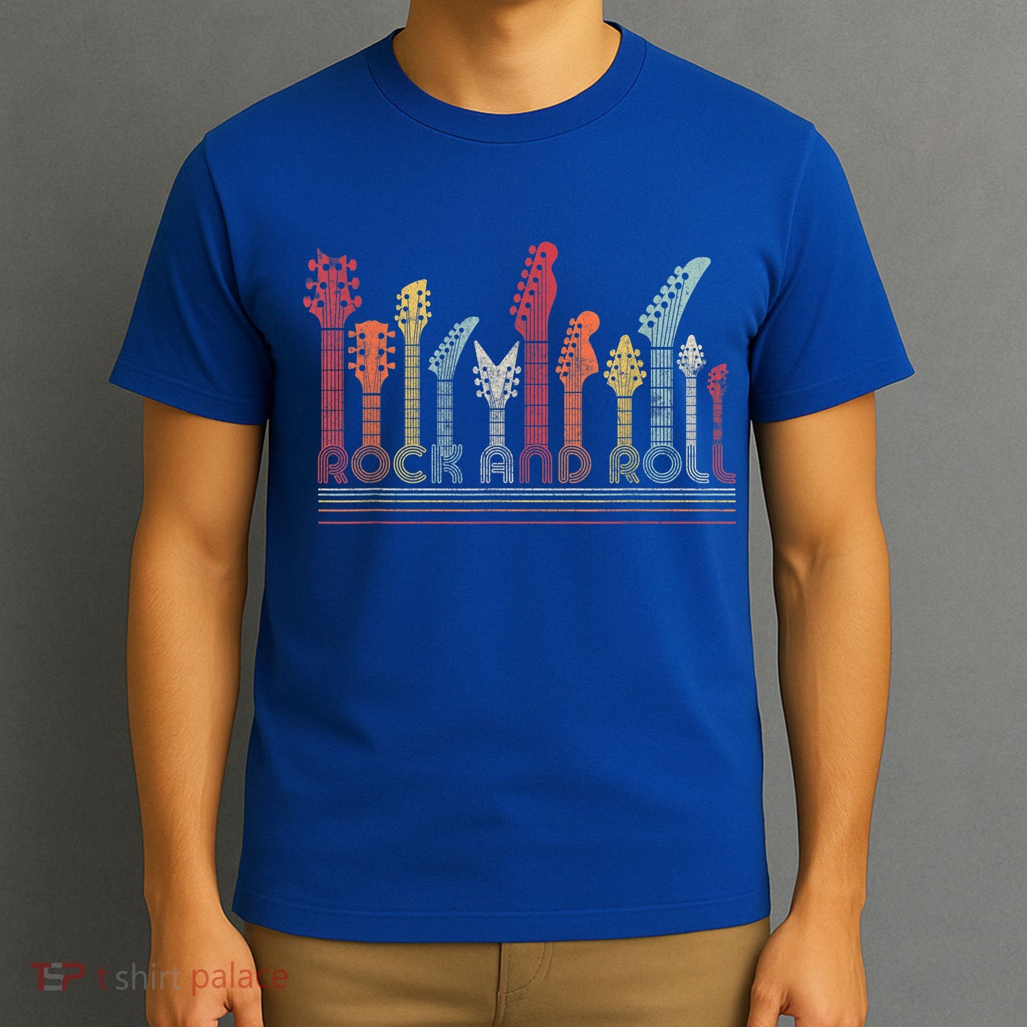 Rock And Roll Gift Retro Style Gift T-Shirt