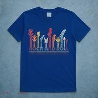 Rock And Roll Gift Retro Style Gift T-Shirt thumb 5