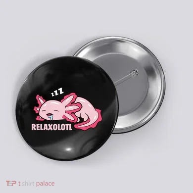 Relaxolotl Axolotls Button