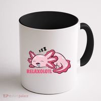 Relaxolotl Axolotls Coffee Mug thumb 1