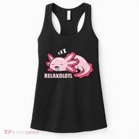 Relaxolotl Axolotls Women's Tank Top thumb 0