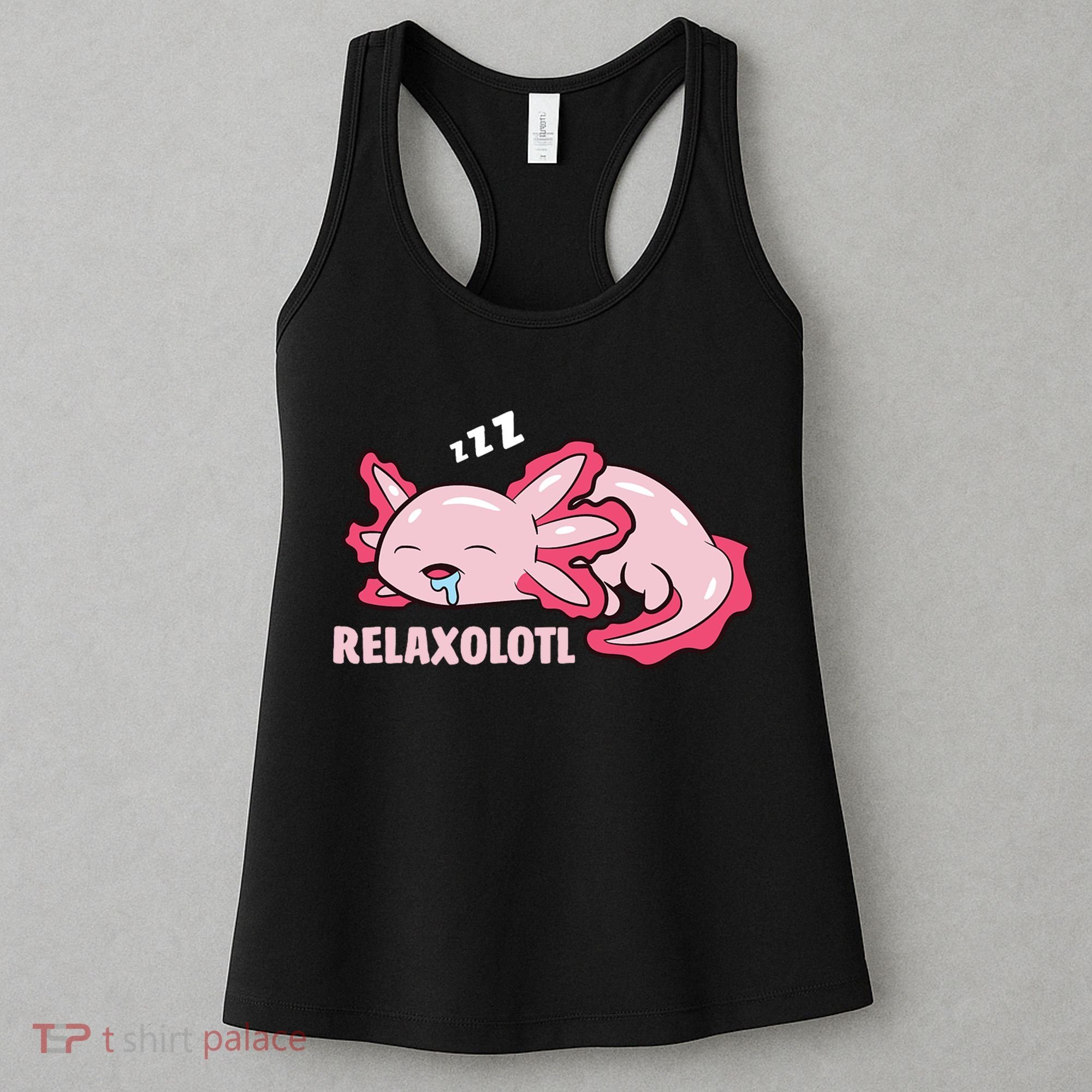 Relaxolotl Axolotls Women's Tank Top