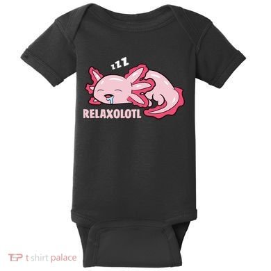 Relaxolotl Axolotls Baby Bodysuit