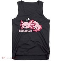 Relaxolotl Axolotls Tank Top thumb 0