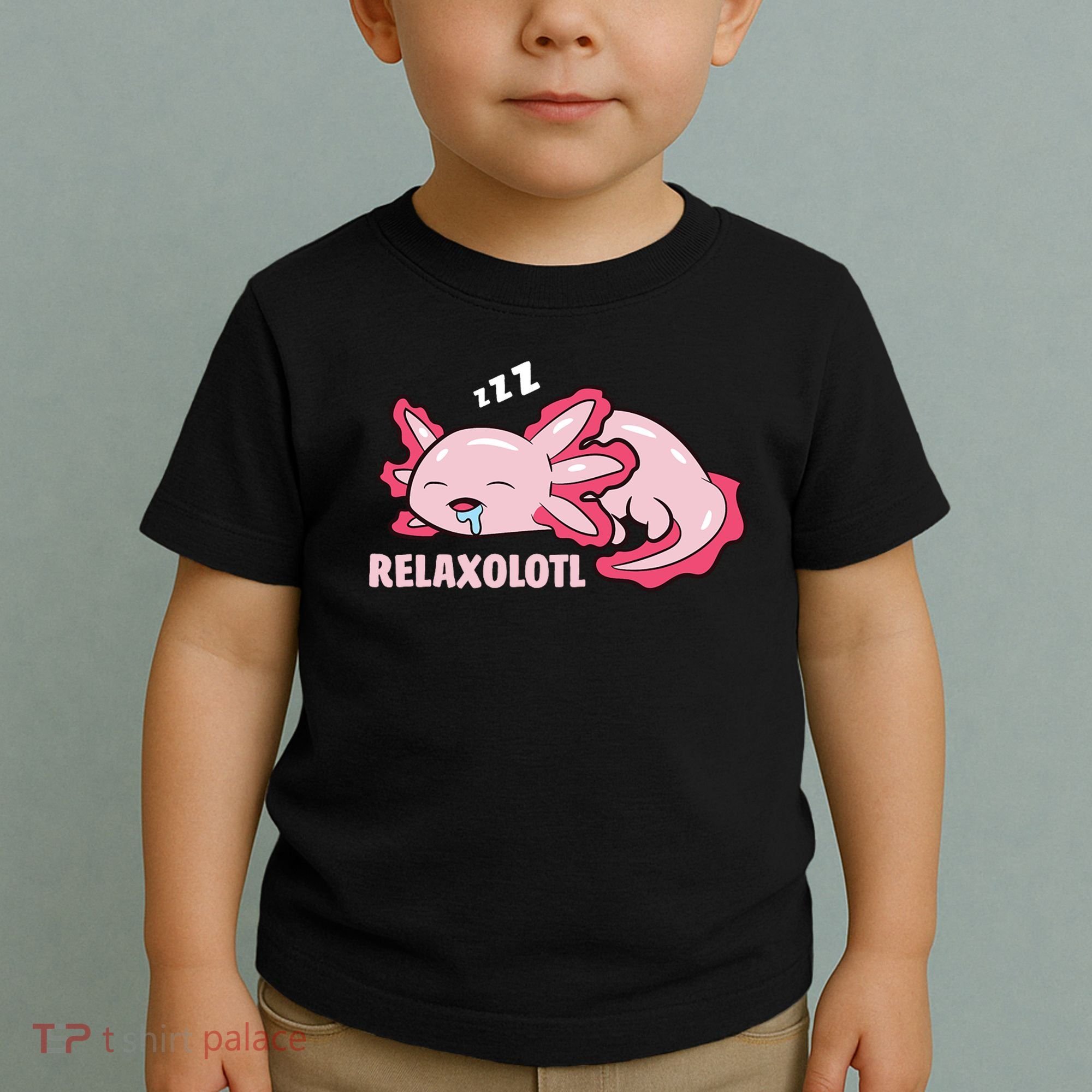 Relaxolotl Axolotls Toddler T-Shirt