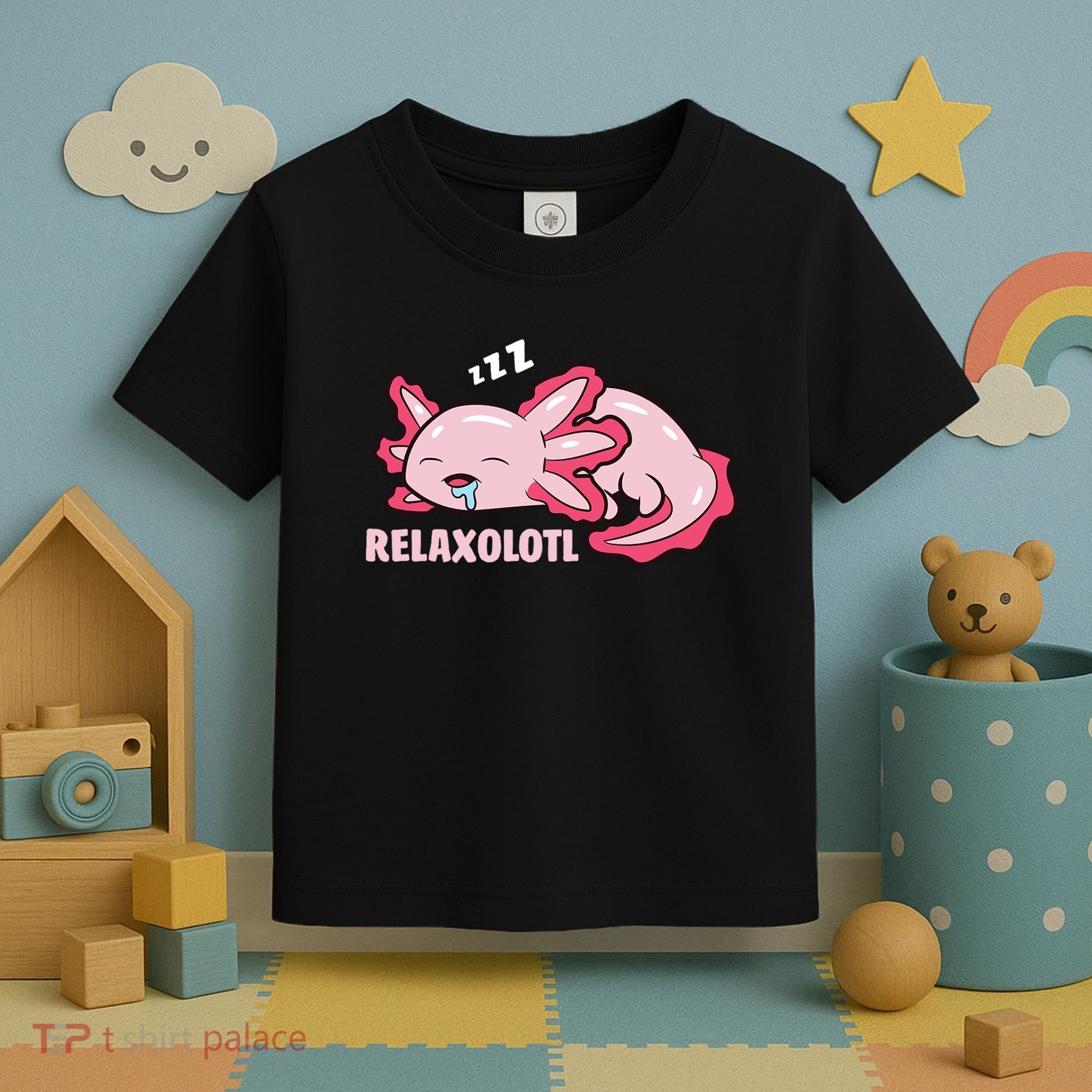 Relaxolotl Axolotls Toddler T-Shirt