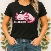 Relaxolotl Axolotls Women's T-Shirt thumb 2