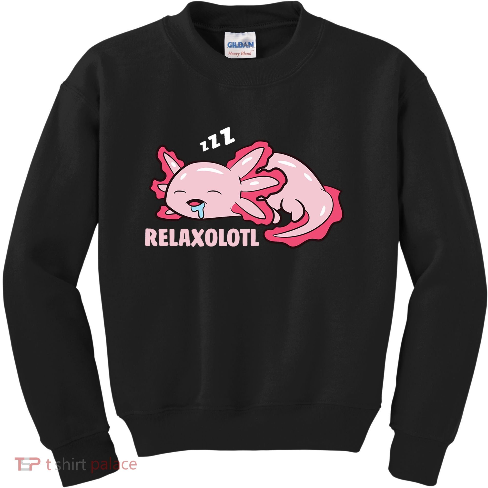 Relaxolotl Axolotls Kids Sweatshirt