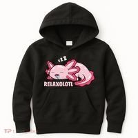 Relaxolotl Axolotls Kids Hoodie thumb 0
