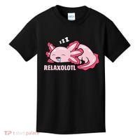 Relaxolotl Axolotls Kids T-Shirt thumb 0