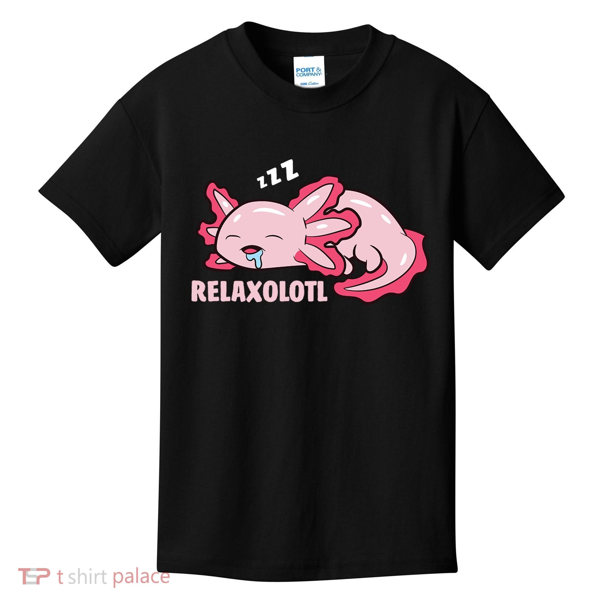 Relaxolotl Axolotls Kids T-Shirt