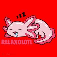 Relaxolotl Axolotls Santa Hat thumb 1