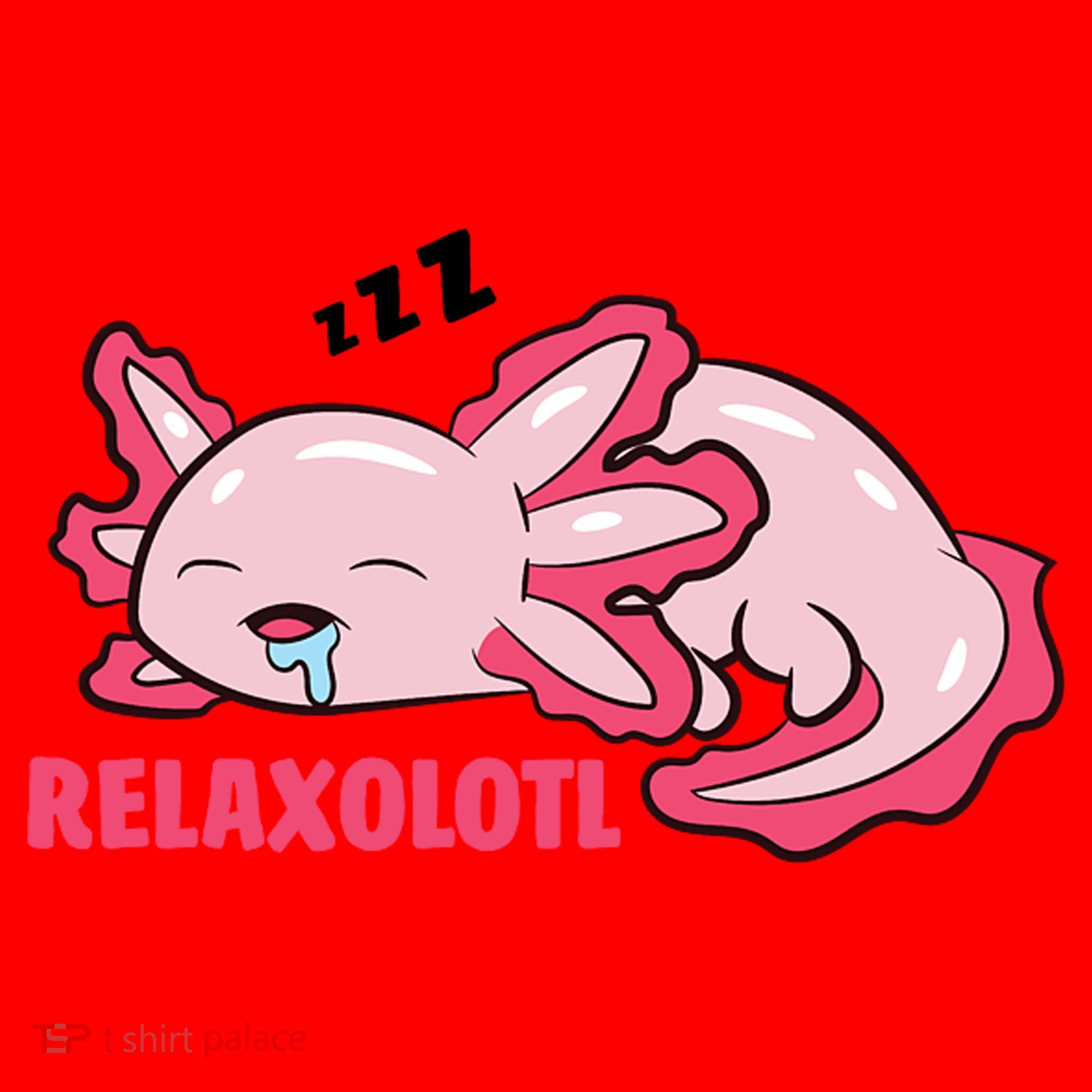 Relaxolotl Axolotls Santa Hat