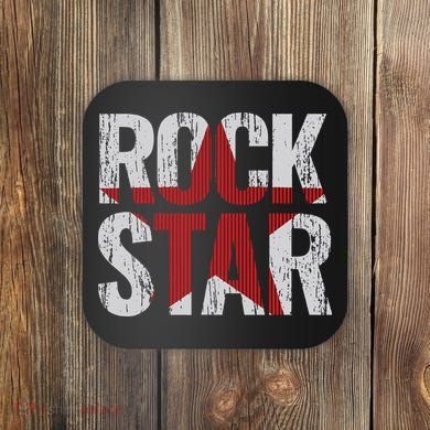 Rock And Roll Star Coaster
