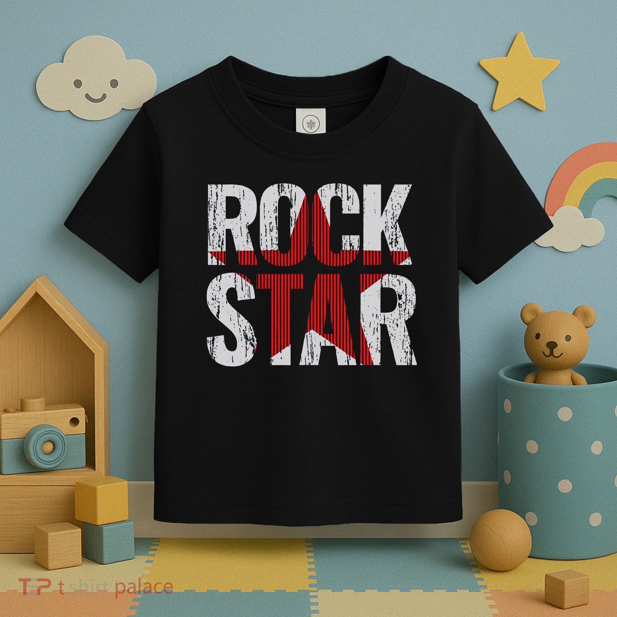 Rock And Roll Star Toddler T-Shirt