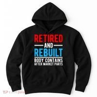 Retired and Rebuilt Hip Knee Replacement Parts Hoodie thumb 0