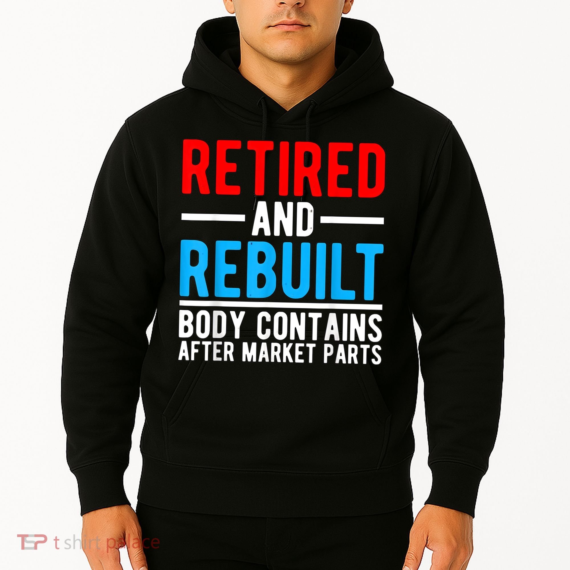 Retired and Rebuilt Hip Knee Replacement Parts Hoodie