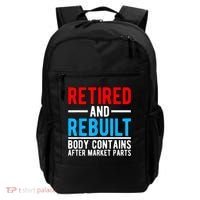 Retired and Rebuilt Hip Knee Replacement Parts Backpack thumb 0