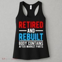 Retired and Rebuilt Hip Knee Replacement Parts Women's Tank Top thumb 3
