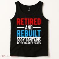 Retired and Rebuilt Hip Knee Replacement Parts Tank Top thumb 2