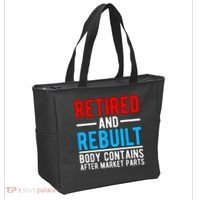 Retired and Rebuilt Hip Knee Replacement Parts Tote Bag thumb 2