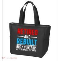 Retired and Rebuilt Hip Knee Replacement Parts Tote Bag thumb 3