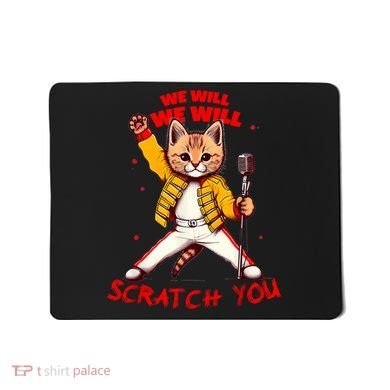 Rock And Roll Cat Classic Rock & Roll Design Mousepad