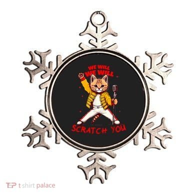 Rock And Roll Cat Classic Rock & Roll Design Ornament