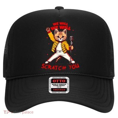 Rock And Roll Cat Classic Rock & Roll Design Hat