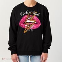 Rock And Roll Never Dies Lips Women's Sweatshirt thumb 0