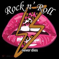 Rock And Roll Never Dies Lips Bucket Hat thumb 4
