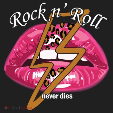 Rock And Roll Never Dies Lips 24oz Duet Stainless Steel Tumbler