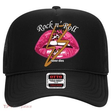 Rock And Roll Never Dies Lips Hat
