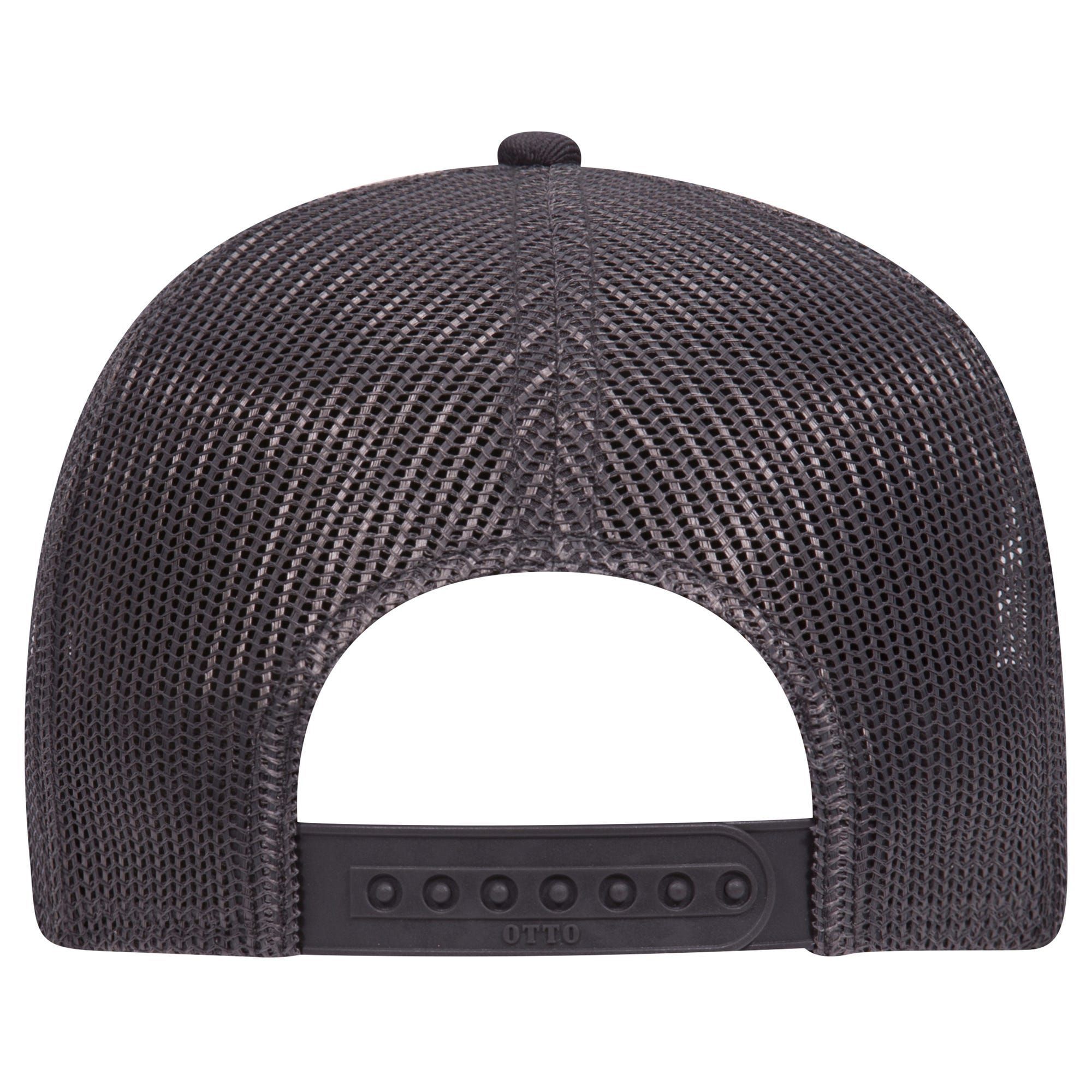 Rock And Roll Never Dies Lips 7 Panel Mesh Trucker Snapback Hat