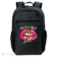Rock And Roll Never Dies Lips Backpack thumb 0