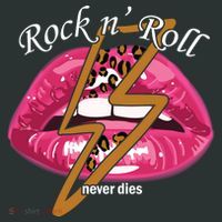Rock And Roll Never Dies Lips Women's T-Shirt thumb 6