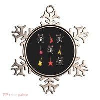 Rock And Roll Rock Cat Band Funny Cat Guitar Ornament thumb 0