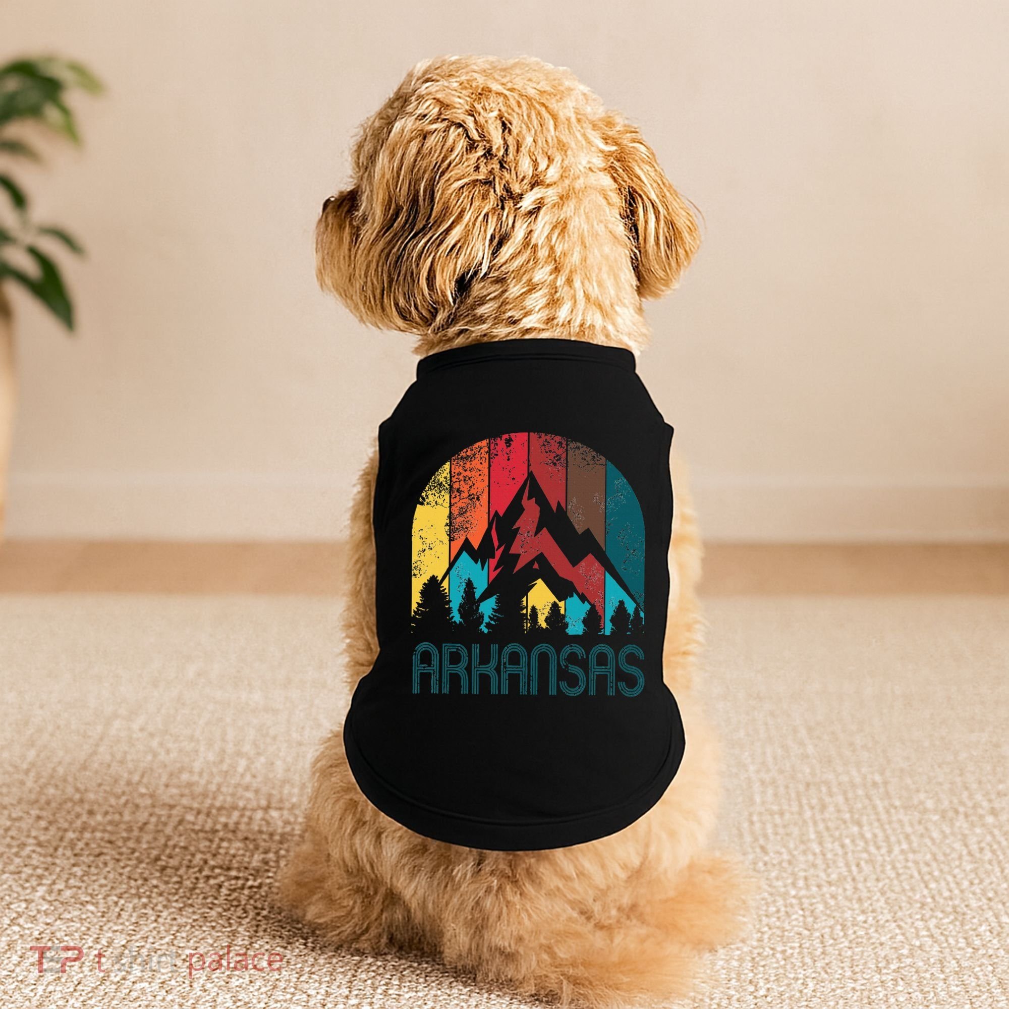 Retro Arkansas Doggie Tank