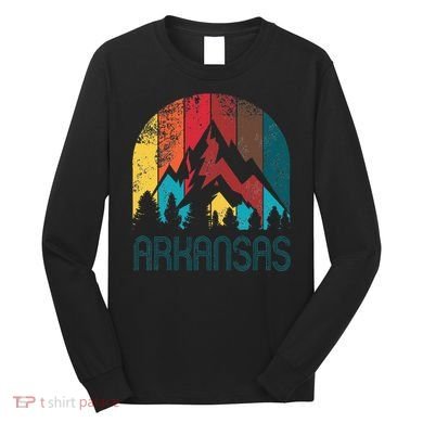 Retro Arkansas Long Sleeve Shirt