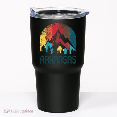 Retro Arkansas Tumbler
