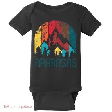 Retro Arkansas Baby Bodysuit