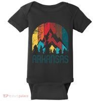 Retro Arkansas Baby Bodysuit thumb 0
