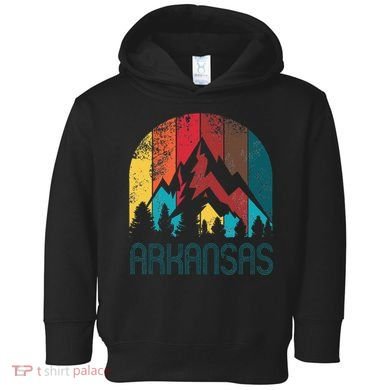 Retro Arkansas Toddler Hoodie