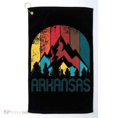 Retro Arkansas Golf Towel