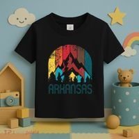 Retro Arkansas Toddler T-Shirt thumb 3