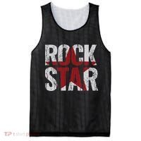 Rock And Roll Star Mesh Reversible Basketball Jersey Tank thumb 0