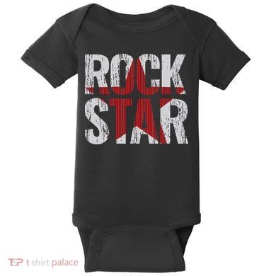 Rock And Roll Star Baby Bodysuit