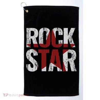 Rock And Roll Star Golf Towel