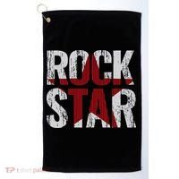 Rock And Roll Star Golf Towel thumb 0
