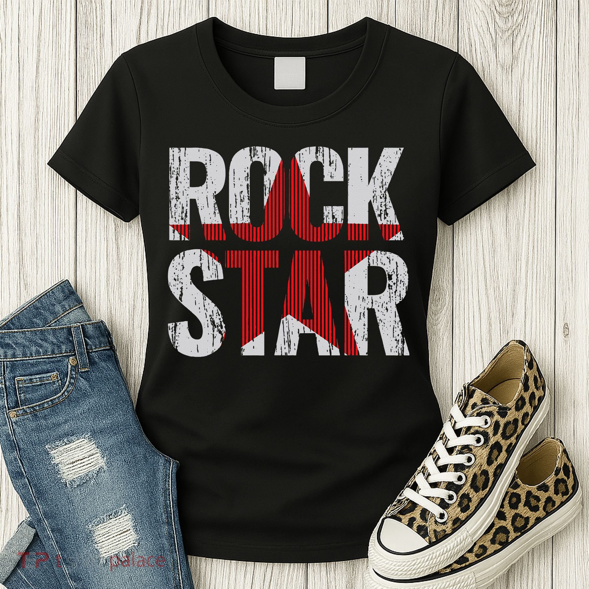 Rock And Roll Star Women's T-Shirt